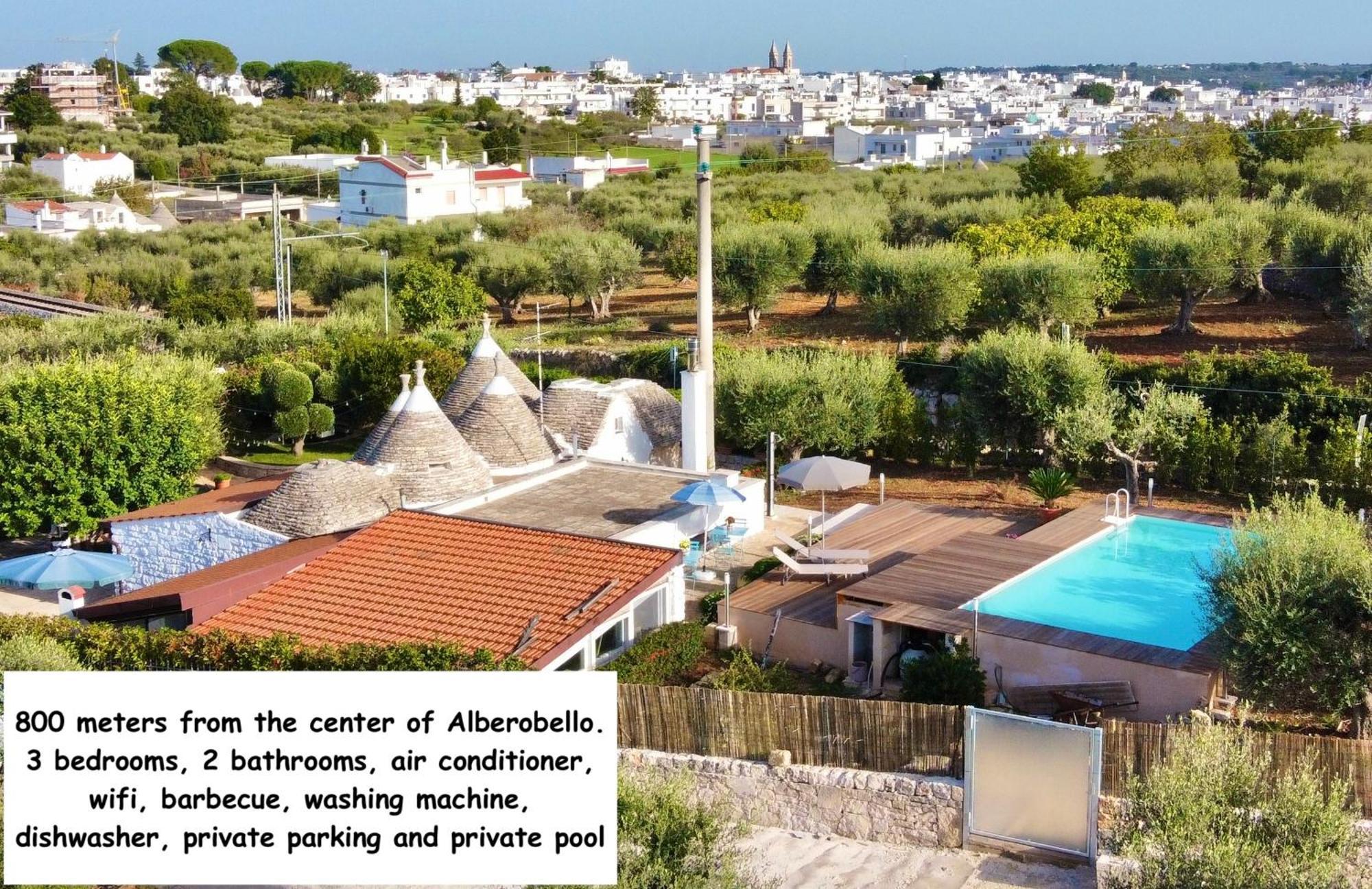 הוילה אלברובלו Trullo Il Carrubo מראה חיצוני תמונה